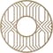Ekena Millwork Empire Wood Fretwork Pierced Ceiling Medallion, Birch, 34"OD x 12 1/2"ID x 1/4"T CMWP34X34X0250EPBI - alternate 2